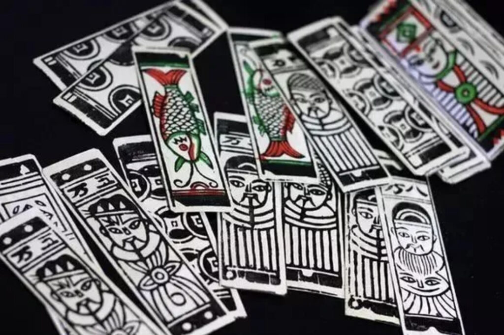 相传是最早的卡牌游戏「叶子牌」